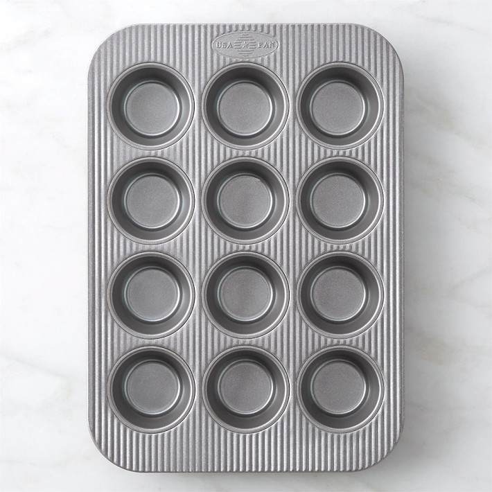 USA Pan Nonstick Muffin Pan, 12-Well