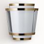 Tarida Indoor/Outdoor Sconce, Antique Brass, Brass