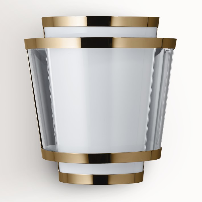 Tarida Indoor/Outdoor Sconce, Antique Brass, Brass