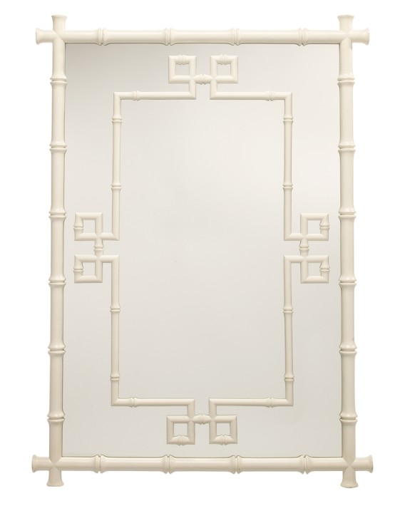 Hampstead Mirror, Small, White