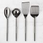 Williams Sonoma Gunmetal Utensils, Set of 4