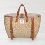 Hermosa Woven Beach Cooler Bag