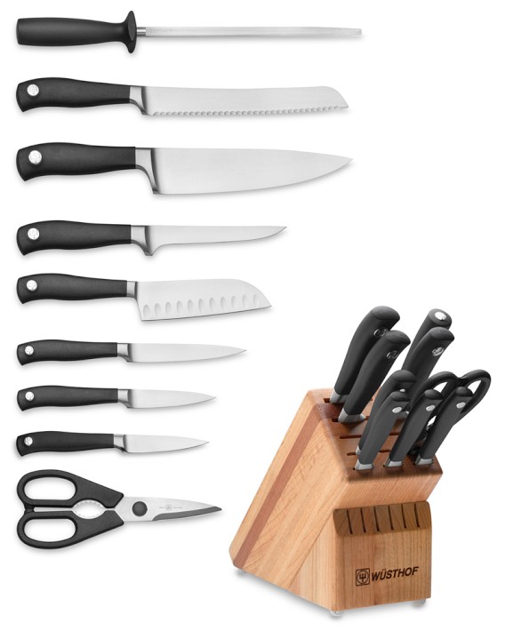 W&#252;sthof Grand Prix II 10-Piece Knife Block Set