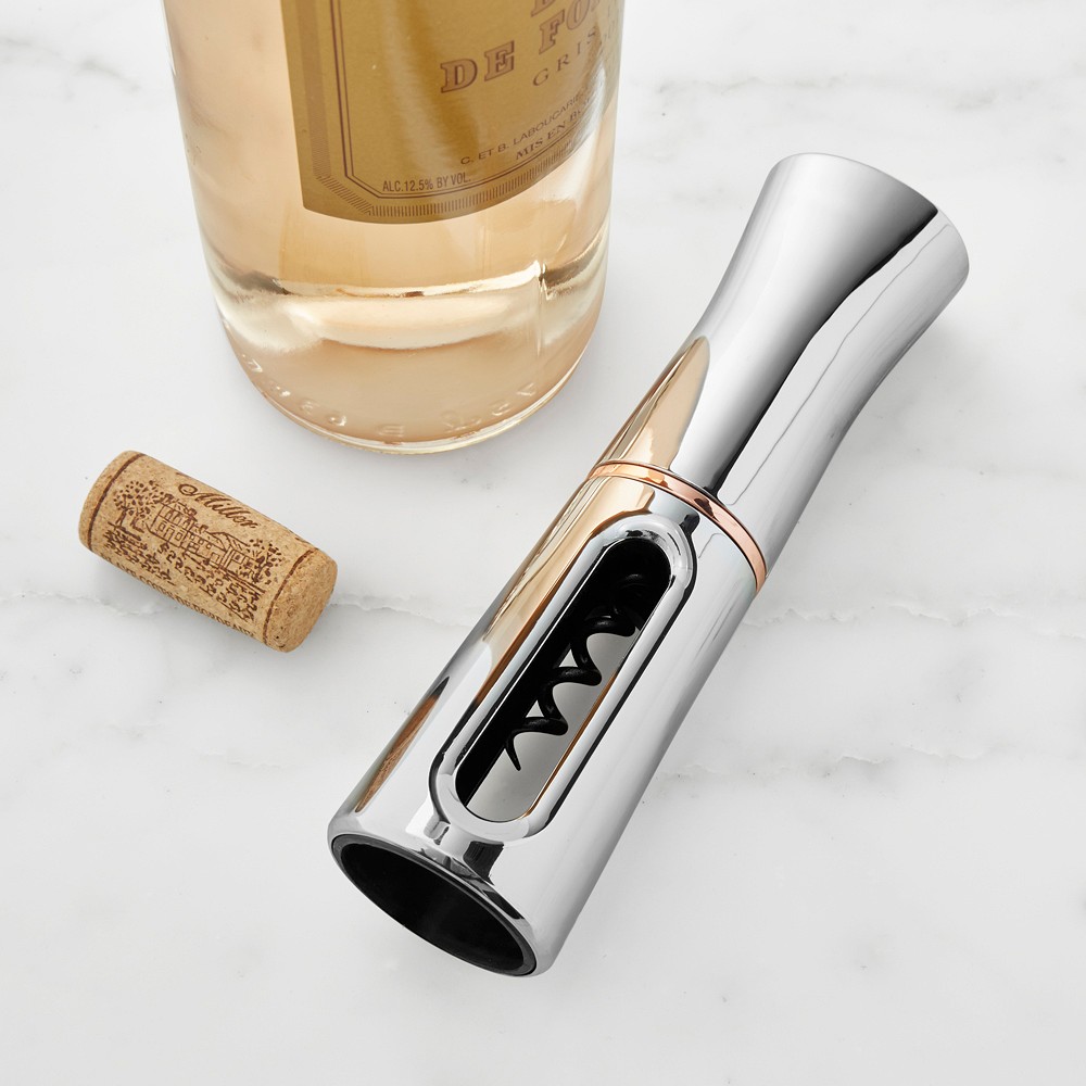Williams Sonoma Twist Wine Opener, Stainless-Steel & Copper