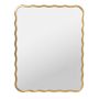 AERIN Gold Wave Mirror Rectangle, 36&quot; X 43&quot;