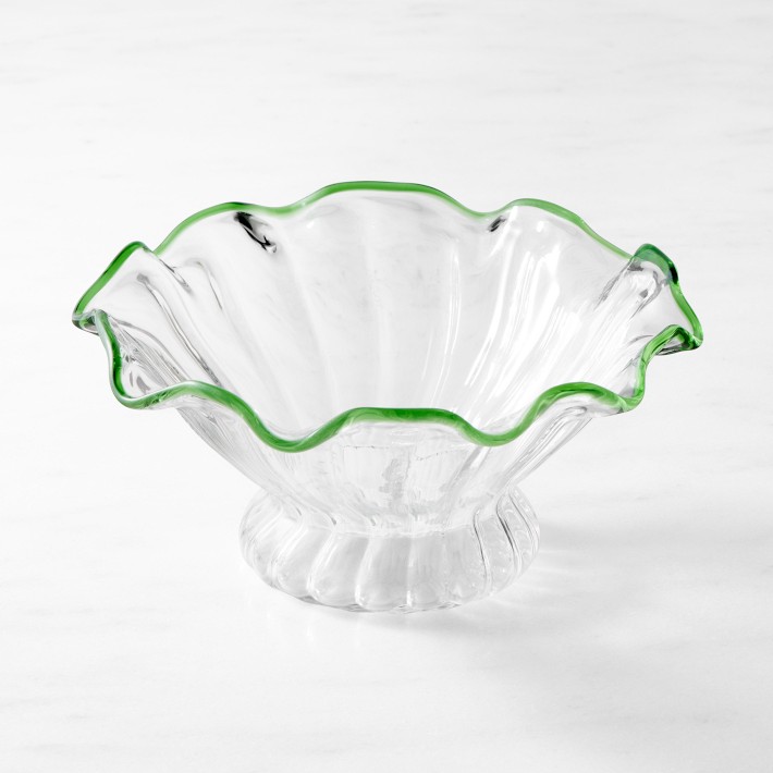 AERIN Sculptural Glass Catchall Bowl