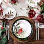Red Berry Napkin Rings, Set of 4