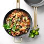 GreenPan&#8482; Stanley Tucci&#8482; Stainless-Steel Ceramic Nonstick Fry Pan Set of 2