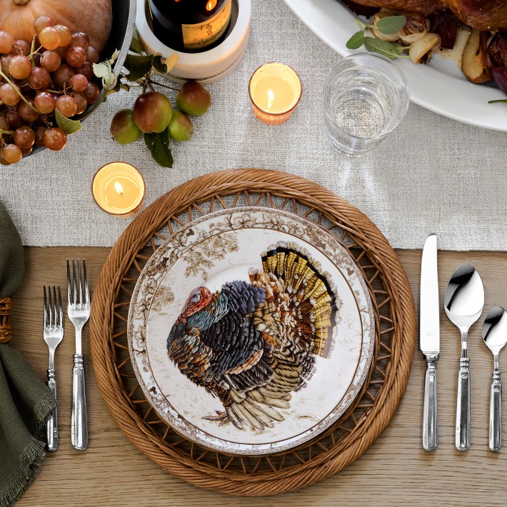 Plymouth Turkey 12-Piece Dinnerware Set