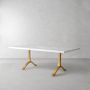 Wishbone Rectangular Dining Table (80&quot;)