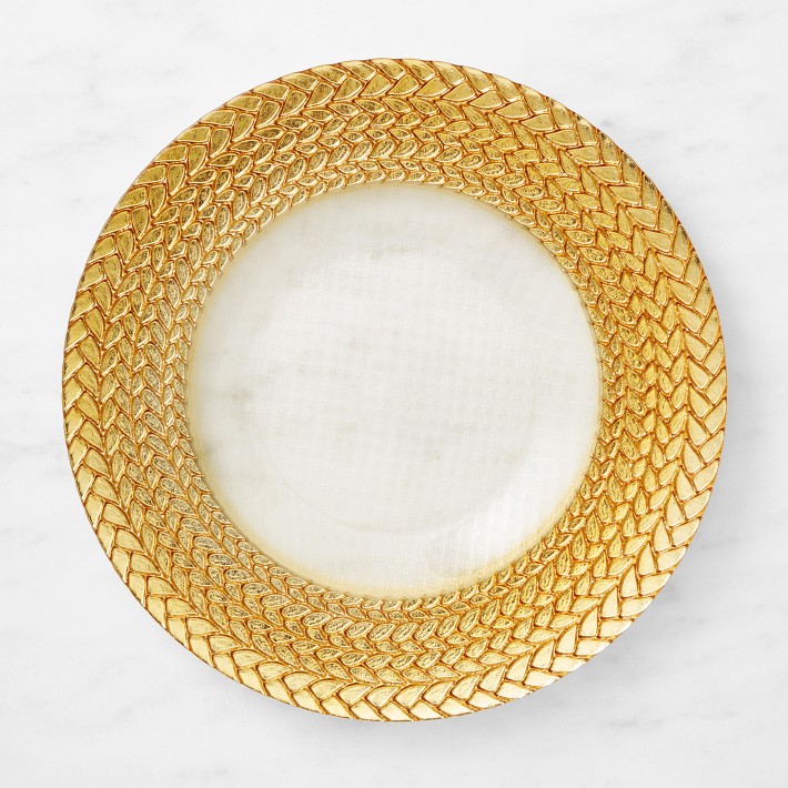 Braided Glass Charger