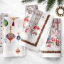 Holiday Ornaments Napkins, Set of 4