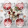 Metal Silver Chargers, Set of 4