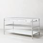 Modular Double Kitchen Island with Marble Top (72&quot;)