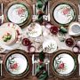 Red Berry Napkin Rings, Set of 4