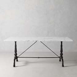 La Coupole Rectangular Iron Bistro Table (72&quot;)