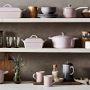 Le Creuset Stoneware Heritage Covered Square Baker, 2 1/2-Qt.