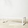 Santa Barbara Outdoor Metal Coffee Table (60&quot;)