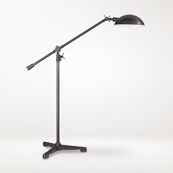 Sullivan Task Floor Lamp, Oiled Bronze