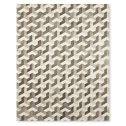 Tetra Pieced Hide Rug