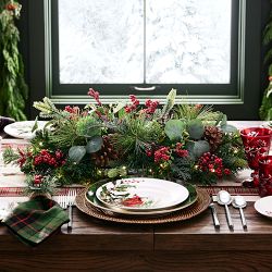Tis the Season Pre-Lit Faux Centerpiece