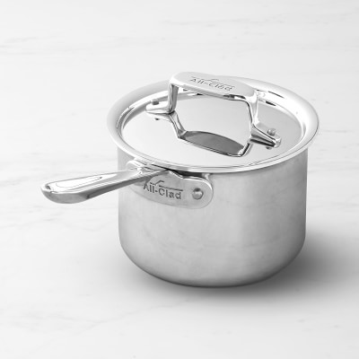 All-Clad D5&#174; Stainless-Steel Saucepan, 2-Qt