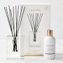 Home Fragrance Orchid & Fern Diffuser Refill and Crystal Block Diffuser Set