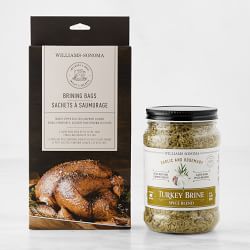 Williams Sonoma Garlic Rosemary Turkey Brine with Brining Bags