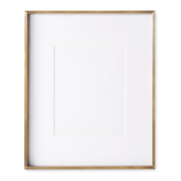 Antique Brass Gallery Frames