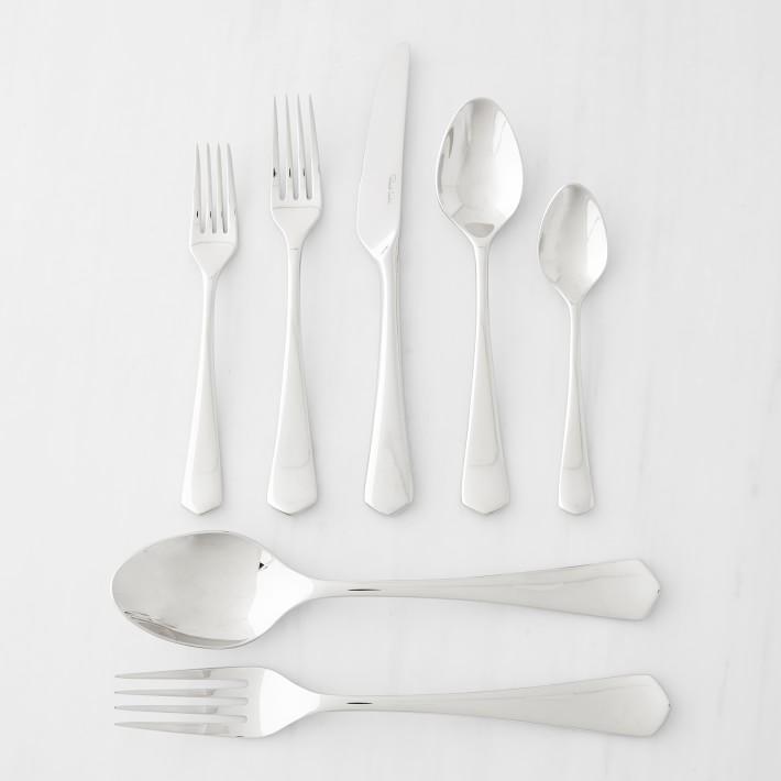 Robert Welch Westbury Flatware Set, 42-Piece Mirror Finish
