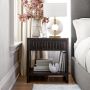 Faux Bone 1-Drawer Nightstand (24&quot;)