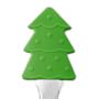 Green Tree Novelty Silicone Tongs