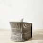 Pasadena Outdoor Teak and Rope Club Chair