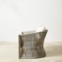 Pasadena Outdoor Teak and Rope Club Chair