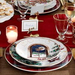 'Twas the Night Before Christmas Dinner Plates