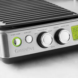 GreenPan&#8482; Premiere Smoke-Less Grill &amp; Griddle with Ceramic Nonstick Coating