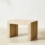 Larnaca Outdoor Teak Narrow Side Table (27&quot;)