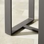 Santa Barbara Outdoor Slate Grey Metal Bar Table (37.5&quot;)