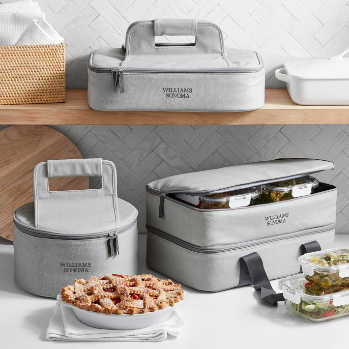 Crockpot Lunch Warmers Double Decker Insulated Casserole Carrier ...