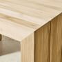 Larnaca Outdoor Teak Narrow Side Table (27&quot;)