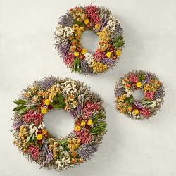 Farmers' Market Herb Live Wreath &amp; Garland