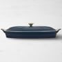 Le Creuset Stoneware Oval Fish Baker, 1 3/4 Qt.