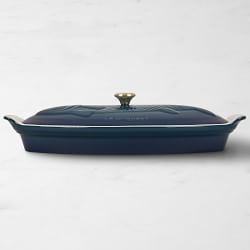 Le Creuset Stoneware Oval Fish Baker, 1 3/4 Qt.