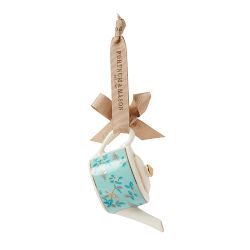Fortnum &amp; Mason Camellia Teapot Ornament