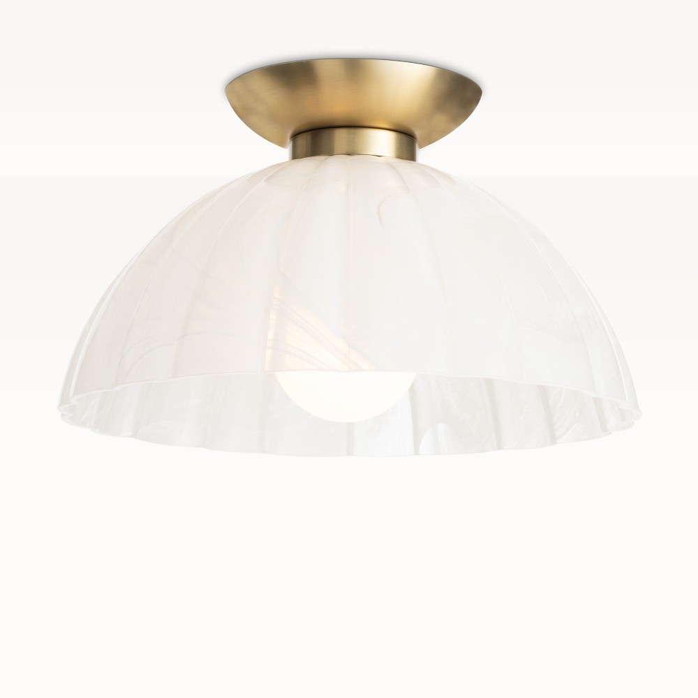 Dariel Glass Flushmount