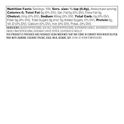 Williams Sonoma Rub, Three Peppercorn Blend