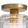 Bijoux Crystal Flush Mount