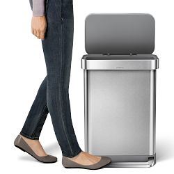 simplehuman&#8482; Step Can with Liner Pocket, 55L