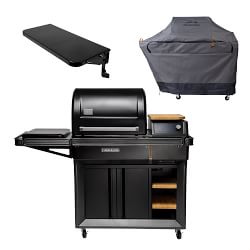 Traeger Timberline + Shelf + Cover Bundle, White Glove