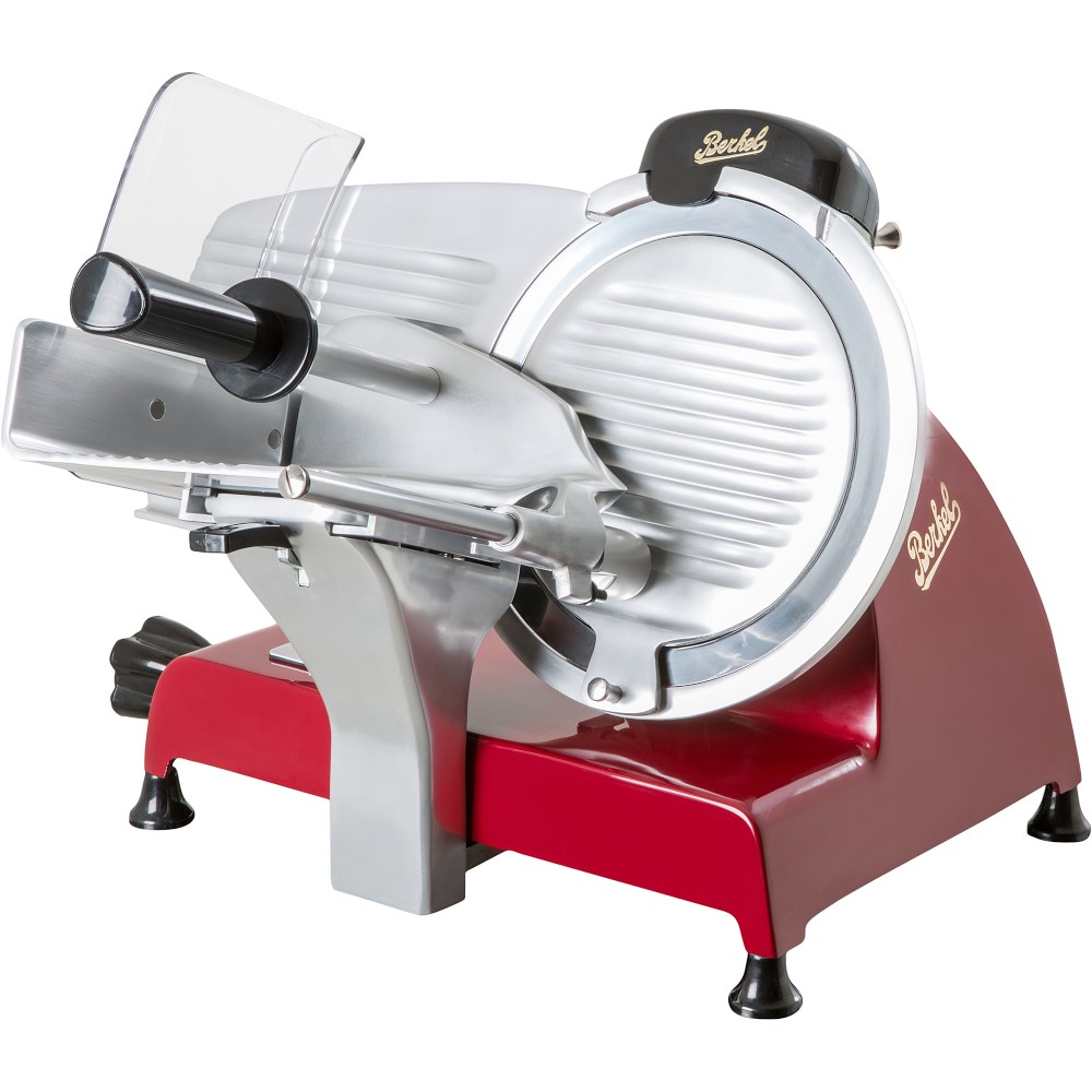 OPEN BOX: Berkel Red Line 250 Food Slicer, Red